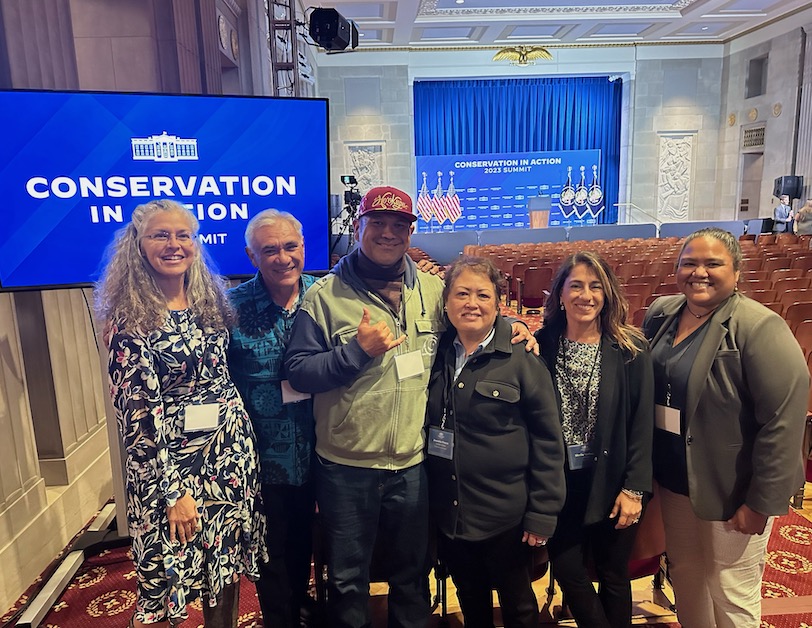 Some of the PRI Coalition members were present at the announcement at the Conservation in Action Summit on March 21, 2023.